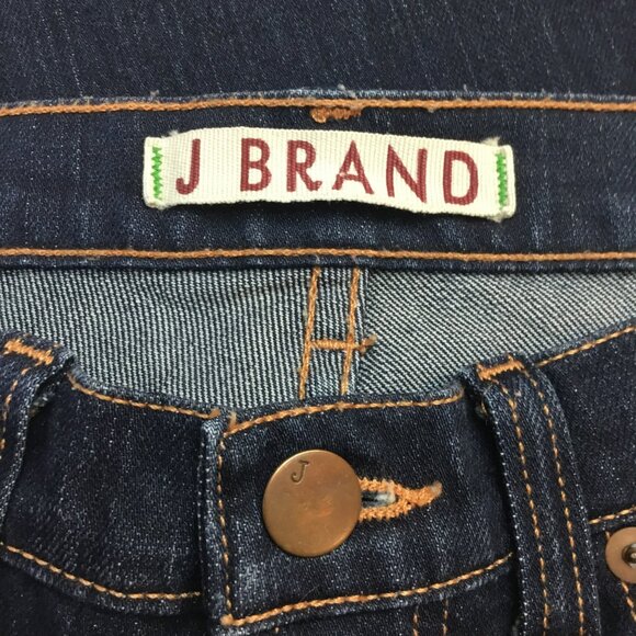J Brand Womens 25 Dark Wash Bootcut Four Way Stretch Jeans - Picture 9 of 12